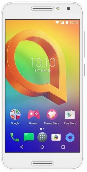 Alcatel A3 5046U Dual SIM - 16GB, 2GB RAM, 4G LTE, Pure White